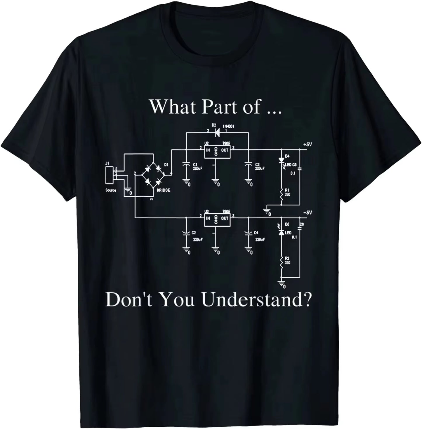 Electrical Engineer T-Shirt Gift Funny Engineering Sarcasm T-Shirt Printed T Shirt Cotton Man T Shirts Printed Plain Unisex